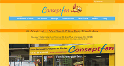 Desktop Screenshot of conseptfen.fr
